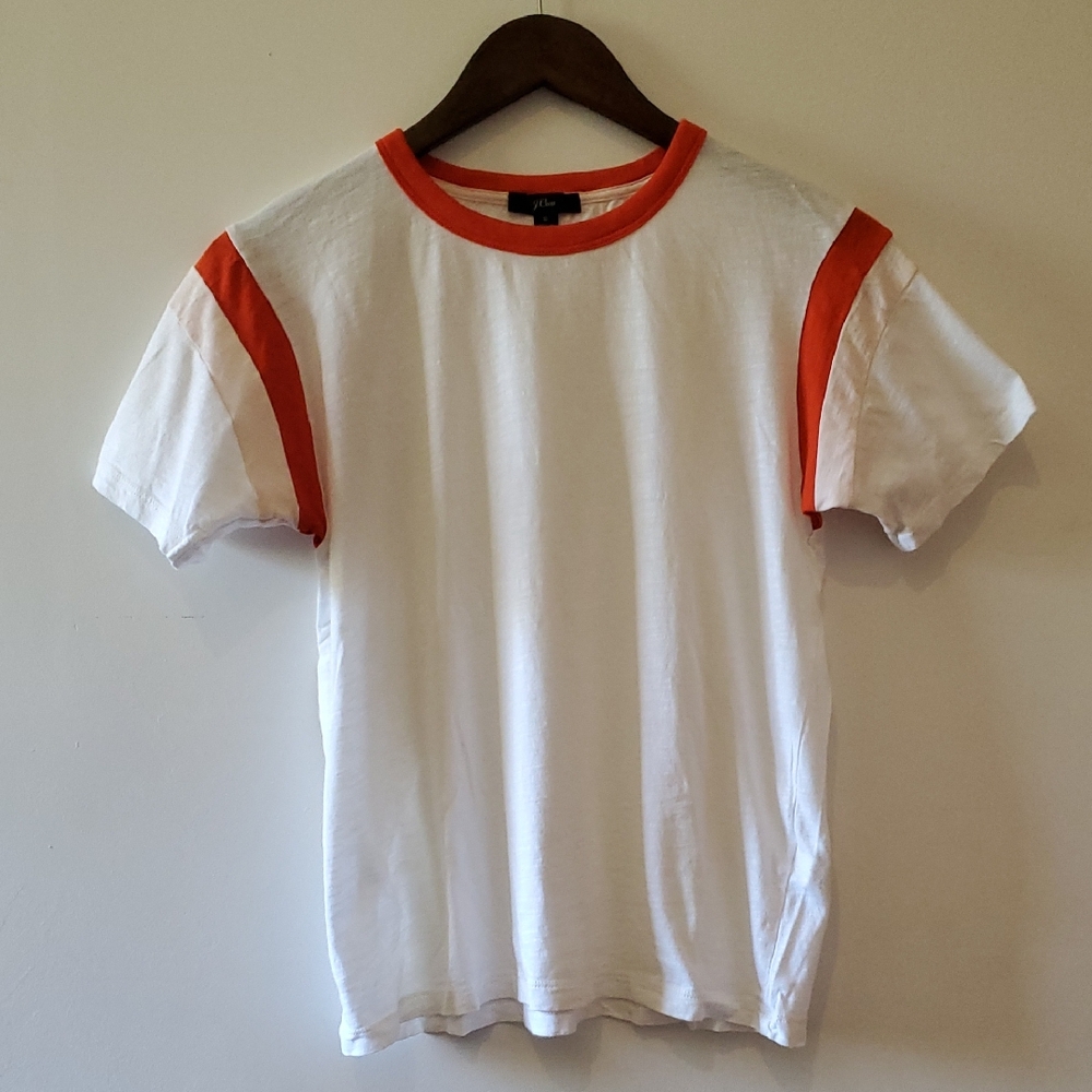 J. Crew Womens Ringer Tee